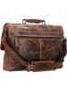 Billy the Kid Ranger A4 Aktentasche Leder 40 cm in brown