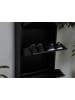ebuy24 Schuhschrank Pisa Schwarz 50 x 16 cm