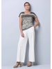 Alba Moda Shirt mit kurzem Arm in offwhite