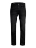 Jack & Jones Tapered Fit Jeans in Black Denim