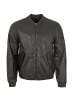 Mauritius Lederblouson Lammnappa in Schwarz