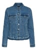 Vero Moda Jeansjacke mit Fly-Away Kragen in Light Blue Denim