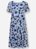 WITT WEIDEN Druck-Kleid in hellblau-royalblau-bedruckt