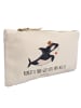 Mr. & Mrs. Panda Schminktasche Orca Zylinder mit Spruch in Weiß