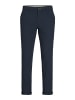 Jack & Jones Elegante Chino Hose Legere Business Stoffhose JPSTMARCO in Blau-2