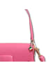 Florence Florence Schultertasche Leder fuchsia, pink ca. 24cm