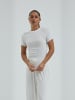 T-Shirt Jacquard in Off-white