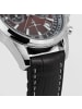 Jacques Lemans Herrenuhr Chronograph Liverpool Schwarz/Rot