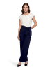Betty Barclay Jumpsuit mit Eingrifftaschen in Patch Dark Blue/Cream