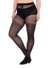 Ulla Popken Strumpfhose in schwarz