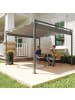 Outsunny Pergola 298L x 297B x 221H cm Grau