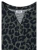 Cecil Leo AOP Mesh Tunic in Dried Olive Green