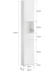 SoBuy Hochschrank in Weiß - (B)30 x (H)170 x (T)30cm
