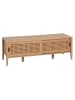 CALICOSY TV Möbel 11903 in Helles Holz - (W) 138  x (H) 45.5  x (L) 39.6  cm