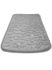 Intirilife Duschvorleger Badmatte in GRAU