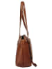 SPIKES & SPARROW Handtasche echt Leder in cognac