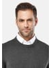 Vincenzo Boretti Pullover tailliert in anthrazit
