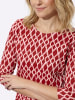 Sieh an! 3/4-Arm-Shirt in kirsche-rosenquarz-bedruckt