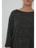 Oxmo Sweatkleid OXBinala in Grau