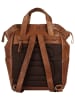 SPIKES & SPARROW Rucksack in cognac