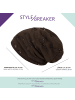 styleBREAKER Feinstrick Beanie Mütze in Altrose