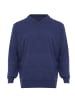 ALEKO Pullover in Blau Melange