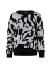 Vila Strickpullover VIBeca in schwarz silber - 0001