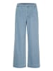 SAINT TROPEZ Casual Hose JaclynSZ Gerade Passform in Smoke Blue
