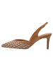 Tamaris Slingpumps in COGNAC COMB