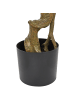 Beliani Kunstpflanze RUSCUS TREE in Grün/Schwarz - (W) 80 x (H) 166 x (L) 80 cm