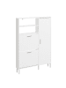 SoBuy Schuhschrank in Reinweiß - (W) 14 x (H) 117.5 x (L) 83 cm