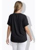 Ulla Popken Shirt in schwarz