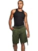 Normani Outdoor Sports Sommer-Shorts „Kalahari“ mit Gürtel „Wadi“ in Oliv