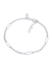 Elli Armband 925 Sterling Silber Figaro in Silber