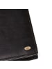 Esquire Chicago Geldbörse RFID Schutz Leder 9.5 cm in schwarz