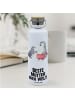 Mr. & Mrs. Panda Thermosflasche Pinguin Beste Mutter der Welt mi... in Weiß
