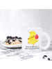 Mr. & Mrs. Panda Tee Tasse Küken Wander mit Spruch in Transparent