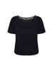 Usha Women Blouse in black