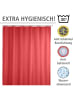 Wenko Anti-Schimmel Duschvorhang Uni Red in Rot