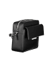 Calvin Klein Schwarze Polyurethan-Schultertasche
