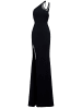 Moda Minx Abendkleid Bonnie Long Slit Dress in black