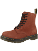 Dr. Martens Boots 1460 Pascal Milled Nubuck in rot