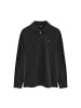 Polo Club Poloshirt MAN ALCIDES LONG SLEEVE SLIM FIT in Schwarz