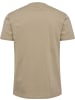 Hummel T-Shirt "Hmlactive Co Tee S/S" in Braun