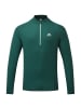 MOUNTAIN EQUIPMENT T-Shirt M IGNIS LS ZIP TEE in Petrol