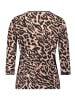 Betty Barclay Basic Shirt mit Print in Schwarz/Beige