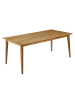 58 aufm Kessel ESSTISCH Massiv Darice 140 x 90 x 74 Küchentisch Holz massiv Wildeiche geölt