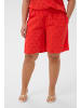 KAFFE curve Shorts KCliona Loose fit in Poppy Red