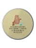 Mr. & Mrs. Panda Aufbewahrungsbox Katze Wasserglas mit Spruch in Gelb Pastell