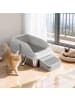 Feandrea Katzentoilette Boxal in Taubengrau - (B)62 x (H)30 x (T)42 cm